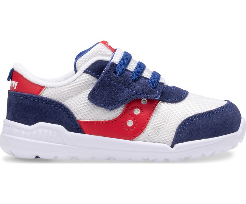 Saucony Jazz Riff Kids' Sneakers Red / White / Blue | AU 738PJJQ